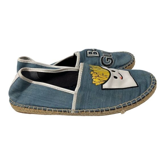 Circus by Sam Edelman Blue Fries Before Guys Slip On Espadrille Loafer Shoe - Picture 3 of 9